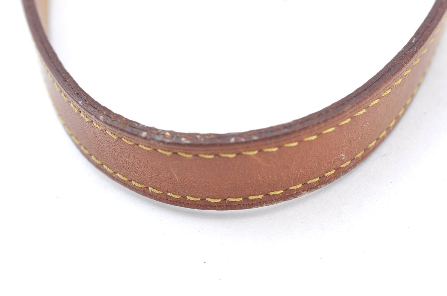 Authentic Louis Vuitton Leather Shoulder Strap For Bucket GM 31.9