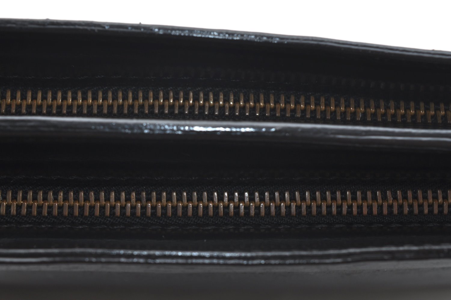 Authentic Louis Vuitton Epi Enghien 2Way Shoulder Clutch Bag M52112 Black K4472