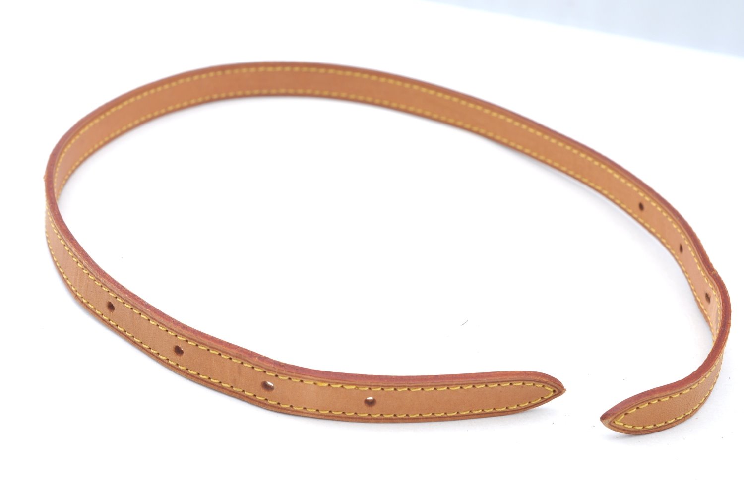 Authentic Louis Vuitton Leather Shoulder Strap For Bucket PM 27.6