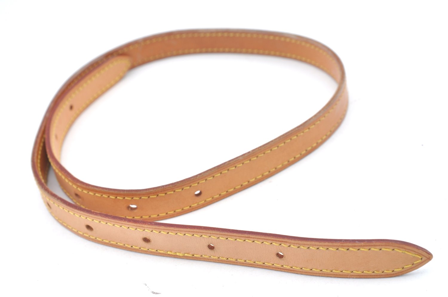 Authentic Louis Vuitton Leather Shoulder Strap For Bucket GM 31.9