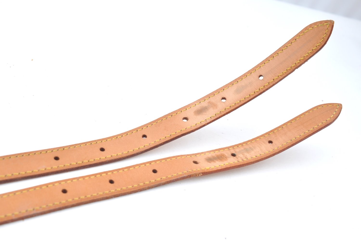 Authentic Louis Vuitton Leather Shoulder Strap For Bucket GM 31.9