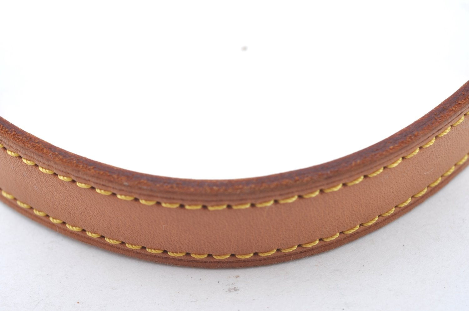 Authentic Louis Vuitton Leather Shoulder Strap For Bucket GM 31.9