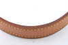 Authentic Louis Vuitton Leather Shoulder Strap For Bucket GM 31.9" Beige K4483