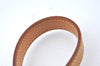 Authentic Louis Vuitton Leather Shoulder Strap For Bucket GM 31.9" Beige K4483