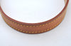 Authentic Louis Vuitton Leather Shoulder Strap For Bucket PM 27.6" Beige K4484