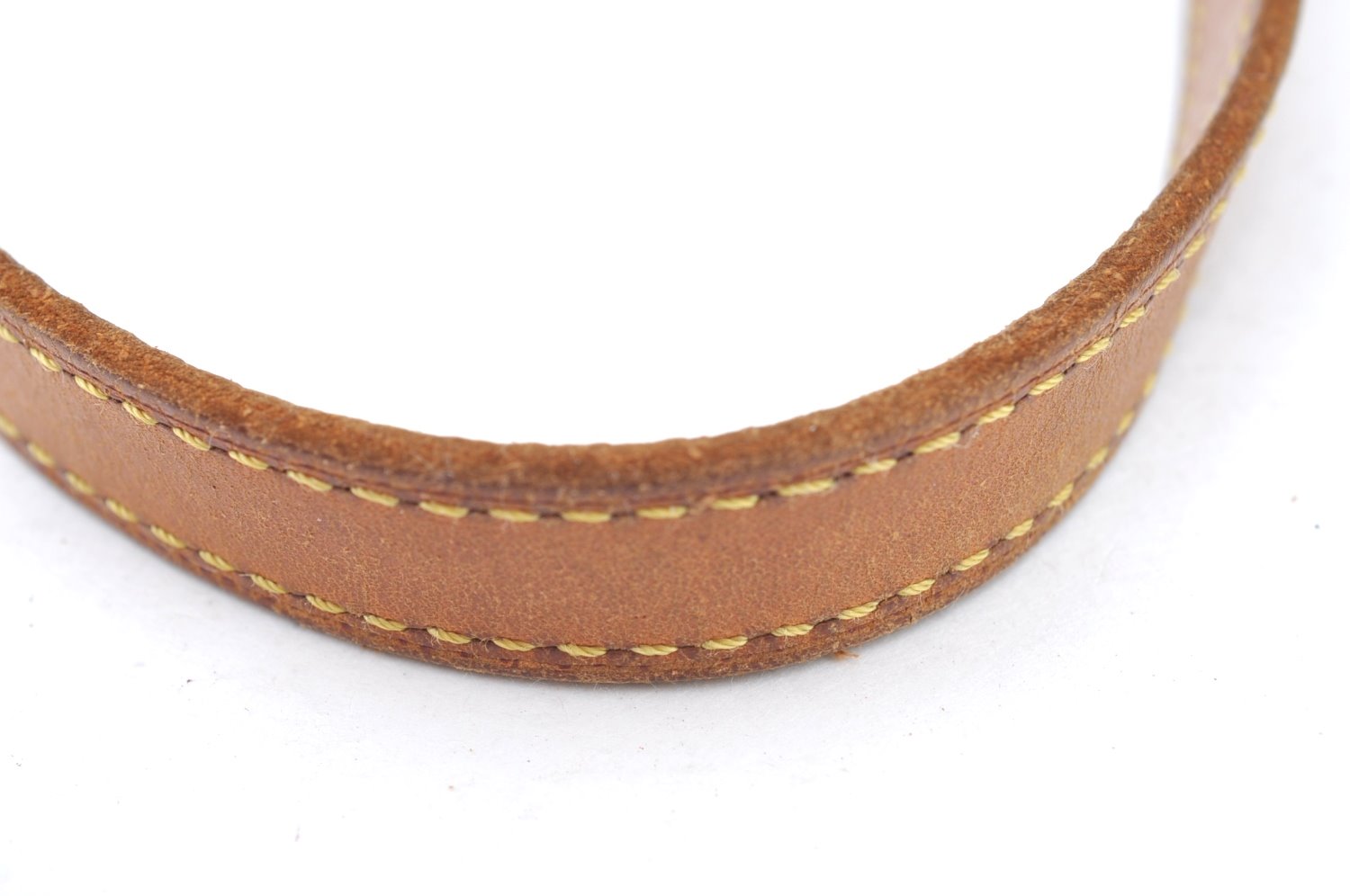 Authentic Louis Vuitton Leather Shoulder Strap For Bucket GM 31.9