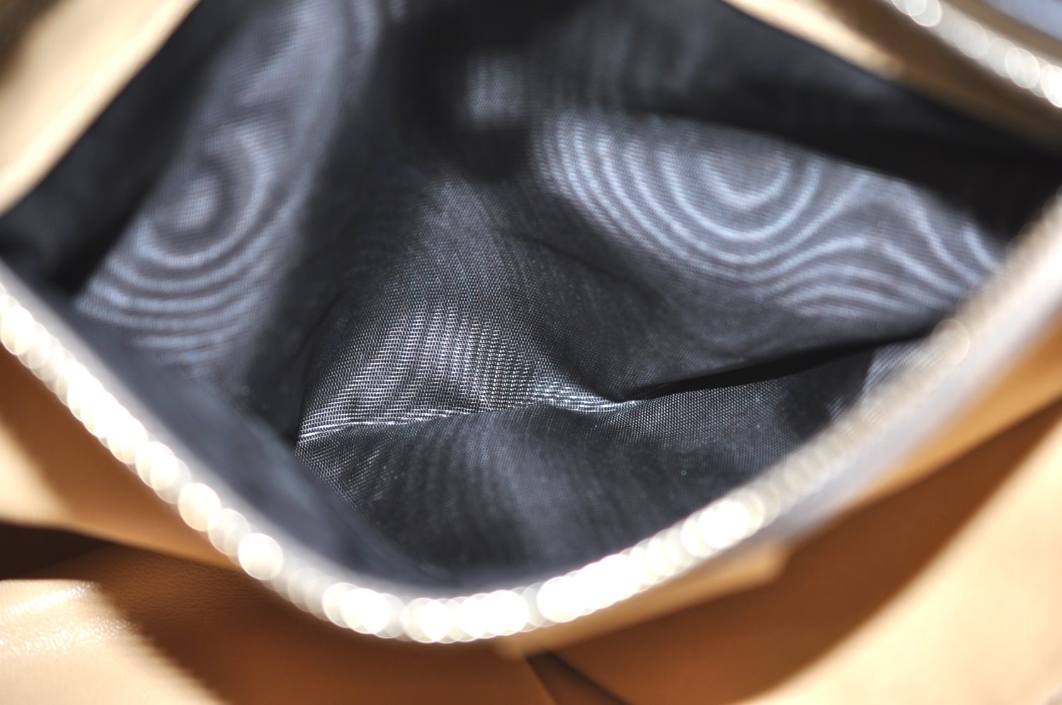 Authentic GUCCI Craft Logo Shoulder Tote Bag Purse Leather 269878 Beige K4507