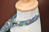 Authentic HERMES Tie Necktie Vegetable Pattern Silk 7460HA Blue K4513