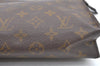 Auth Louis Vuitton Monogram Poche Toilette 26 Cosmetics Pouch Old Model LV K4514