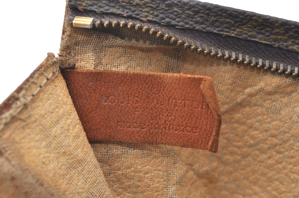 Auth Louis Vuitton Monogram Poche Toilette 26 Cosmetics Pouch Old Model LV K4514