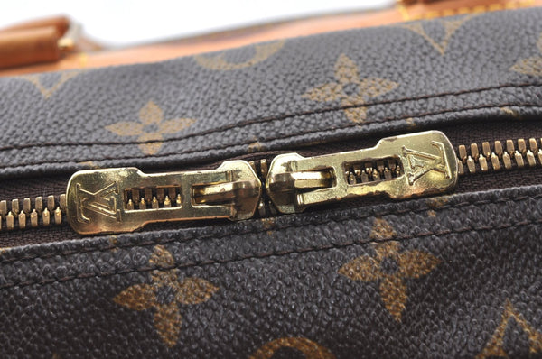 Authentic Louis Vuitton Monogram Deauville Hand Bag M47270 LV Junk K4515