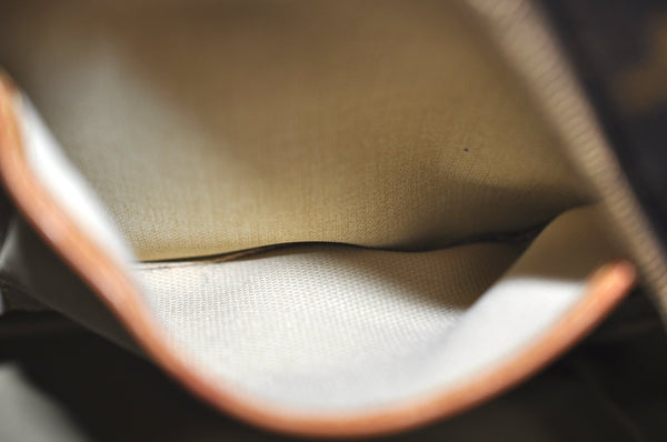 Authentic Louis Vuitton Monogram Deauville Hand Bag M47270 LV Junk K4515