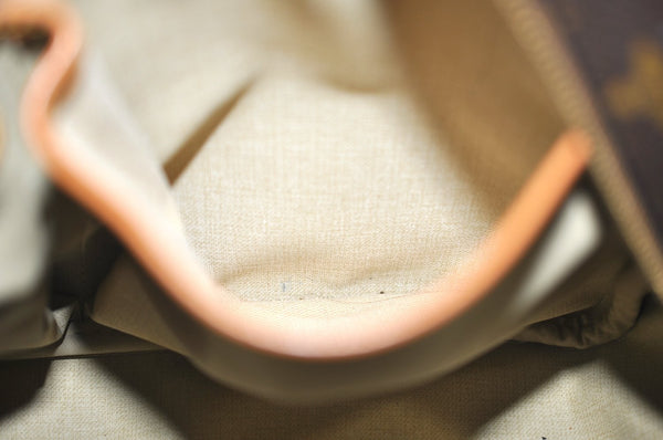 Authentic Louis Vuitton Monogram Deauville Hand Bag M47270 LV Junk K4515