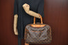 Authentic Louis Vuitton Monogram Deauville Hand Bag M47270 LV Junk K4515