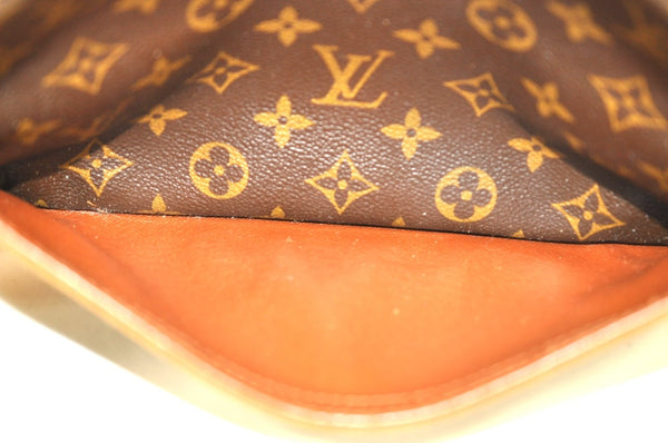 Authentic Louis Vuitton Monogram Trocadero 27 Shoulder Cross Bag M51274 LV K4517