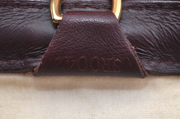 Authentic Louis Vuitton Monogram Mini Josephine PM Hand Bag Pink M92216 LV K4522