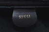 Authentic GUCCI Bamboo Backpack Leather Black K4530