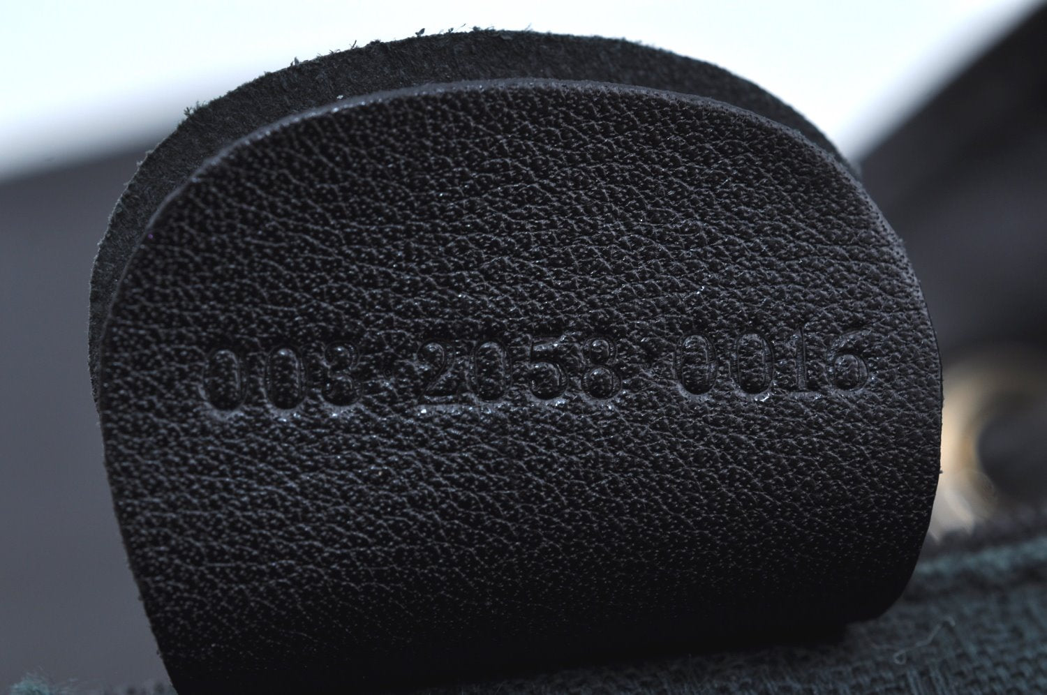 Authentic GUCCI Bamboo Backpack Leather Black K4530