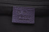 Authentic GUCCI Abbey Shoulder Hand Bag Leather 268636 Purple K4531
