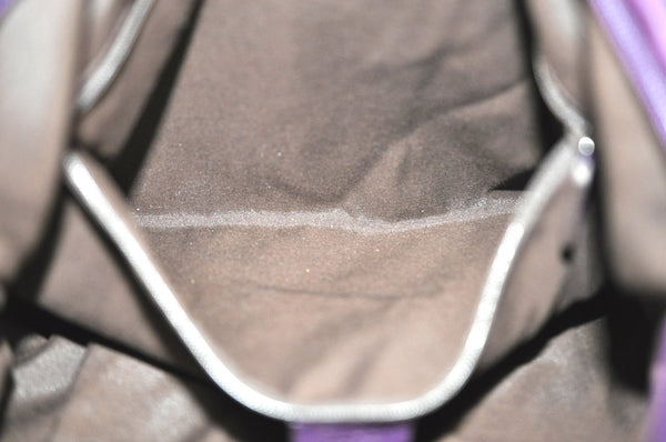 Authentic GUCCI Abbey Shoulder Hand Bag Leather 268636 Purple K4531