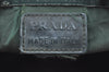 Authentic PRADA Nylon Tessuto Pouch Purse Green K4534