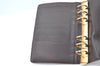 Authentic Louis Vuitton Damier Agenda MM Notebook Cover R20701 LV K4535