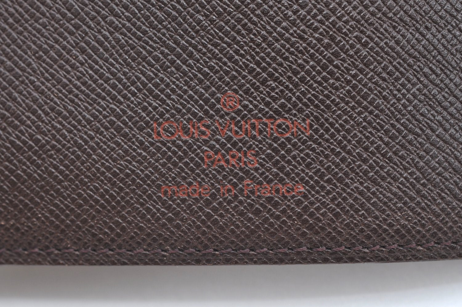 Authentic Louis Vuitton Damier Agenda MM Notebook Cover R20701 LV K4535