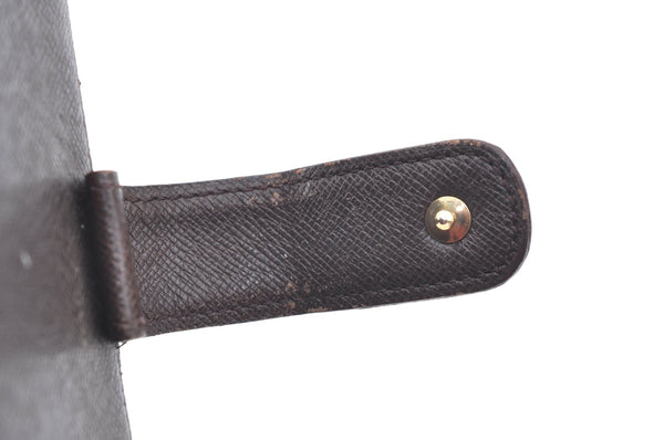 Authentic Louis Vuitton Damier Agenda MM Notebook Cover R20701 LV K4535