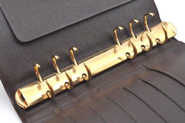 Authentic Louis Vuitton Damier Agenda MM Notebook Cover R20701 LV K4535