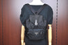 Authentic PRADA Nylon Tessuto Leather Backpack Black K4538