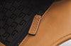 Authentic GUCCI Jackie Shoulder Hand Bag GG Suede Leather 0021068 Brown K4539