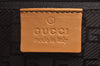 Authentic GUCCI Jackie Shoulder Hand Bag GG Suede Leather 0021068 Brown K4539