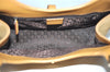 Authentic GUCCI Jackie Shoulder Hand Bag GG Suede Leather 0021068 Brown K4539