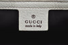 Authentic GUCCI Vintage Hand Tote Bag Leather 147654 White K4540