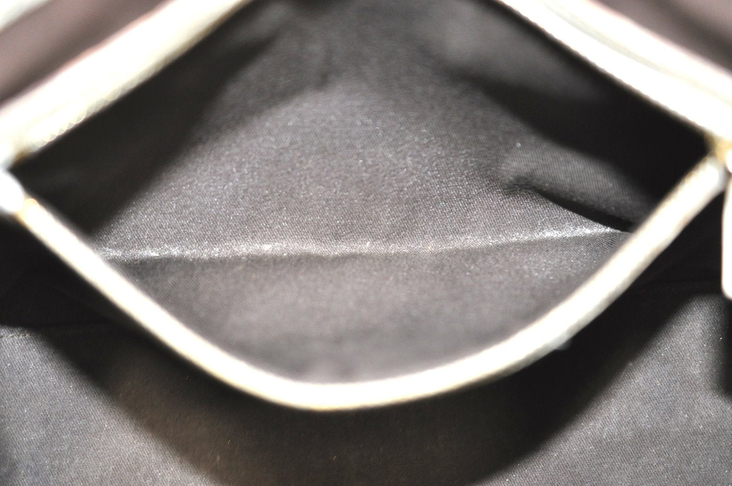 Authentic GUCCI Vintage Hand Tote Bag Leather 147654 White K4540