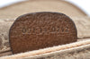 Authentic GUCCI Shoulder Cross Body Bag Purse Canvas Leather Brown K4547