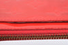 Authentic Louis Vuitton Vernis Pochette Cles NM Coin Purse Case M91669 Red K4550