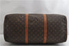 Authentic Louis Vuitton Monogram Sac Souple55 Hand Boston Bag M41622 LV K4567