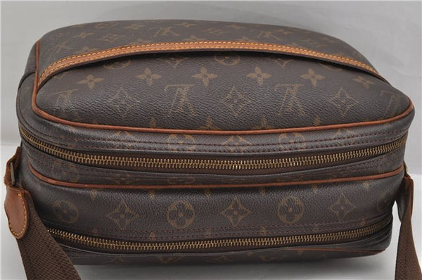 Authentic Louis Vuitton Monogram Reporter PM Shoulder Cross Bag M45254 LV K4570