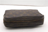 Auth Louis Vuitton Monogram Trousse Toilette 23 Clutch Hand Bag M47524 LV K4577