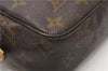 Auth Louis Vuitton Monogram Trousse Toilette 23 Clutch Hand Bag M47524 LV K4577
