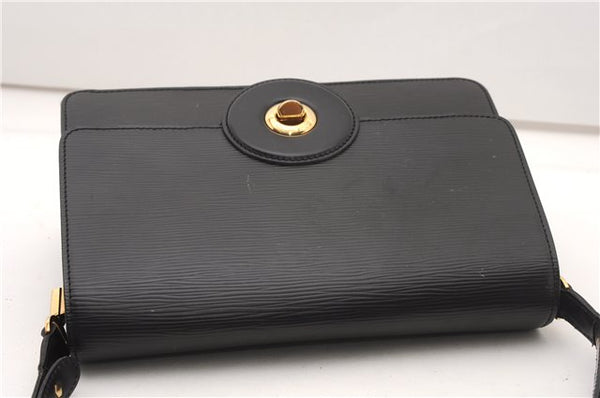 Authentic Louis Vuitton Epi Friedland Shoulder Cross Bag Black M52402 LV K4581
