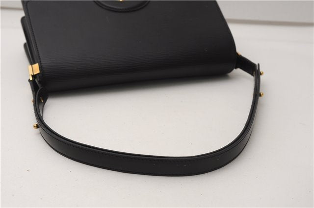 Authentic Louis Vuitton Epi Friedland Shoulder Cross Bag Black M52402 LV K4581