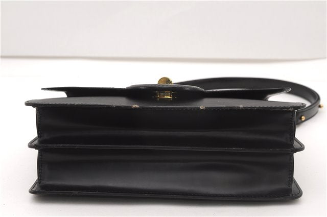 Authentic Louis Vuitton Epi Friedland Shoulder Cross Bag Black M52402 LV K4581