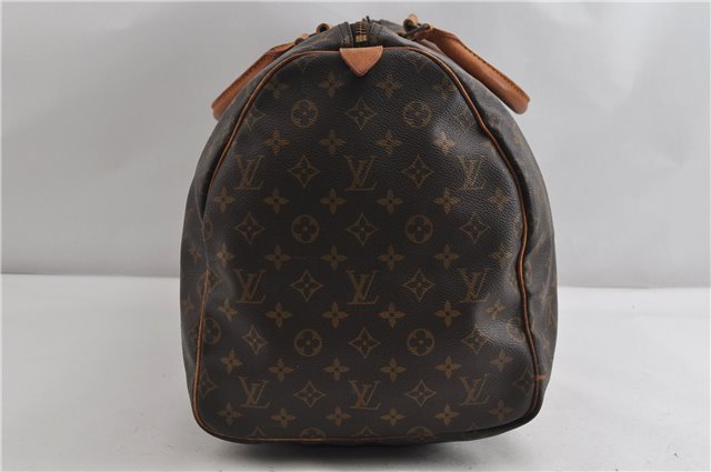 Authentic Louis Vuitton Monogram Keepall 55 Travel Boston Bag M41424 LV K4582