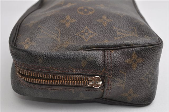 Auth Louis Vuitton Monogram Trousse Toilette 23 Clutch Bag M47524 Junk K4585
