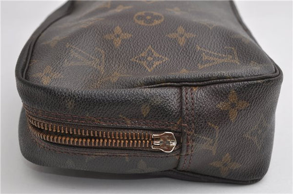 Auth Louis Vuitton Monogram Trousse Toilette 23 Clutch Bag M47524 Junk K4585