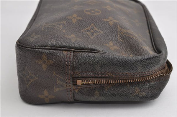 Auth Louis Vuitton Monogram Trousse Toilette 23 Clutch Bag M47524 Junk K4585