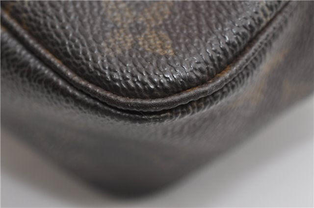 Auth Louis Vuitton Monogram Trousse Toilette 23 Clutch Bag M47524 Junk K4585