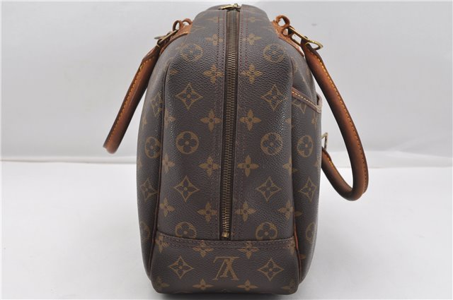 Authentic Louis Vuitton Monogram Deauville Hand Bag M47270 LV Junk K4586